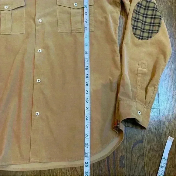 Manuel Ritz Men’s Babycord Corduroy Button Down Shirt EUR Size 41 / US L - Picture 6 of 7